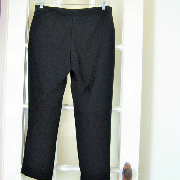 Lot of 2 Black Worthington Ankle Pants Sz 10&12 - Picture 4 of 7